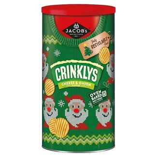 Jacobs Cheese & Onion Crinklys Caddy 200g