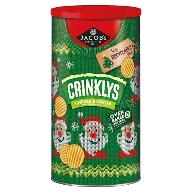 Cheese & Onion Crinklys Caddy 200g