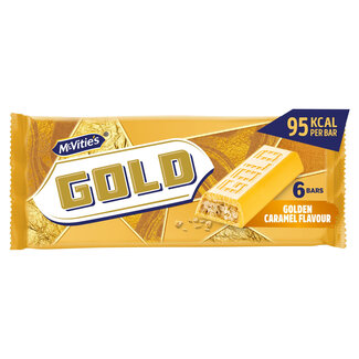 McVities Gold Bar 6pk