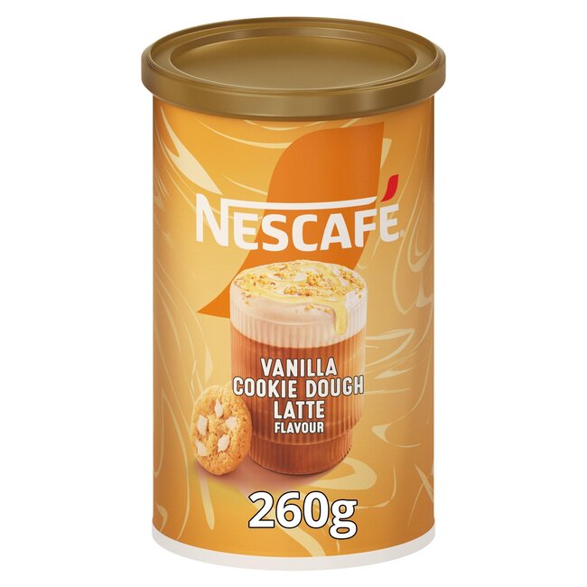 Vanilla Cookie Dough Latte Coffee Tub 260g