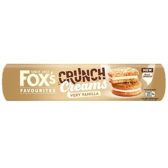 Crunch Creams Very Vanilla 200g