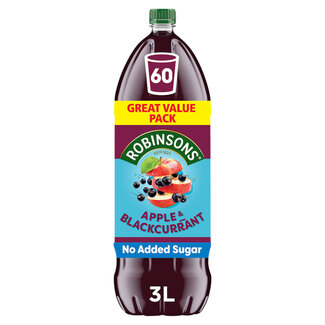 Robinsons Apple & Blackcurrant Squash 3L