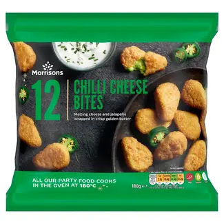 Morrisons 12 Chilli Cheese Bites 180g