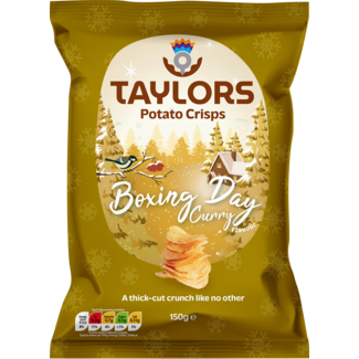 Taylors Boxing Day Curry Crisps 150g