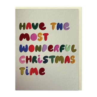 Raspberry Blossom Have the Most Wonderful Christmas Card
