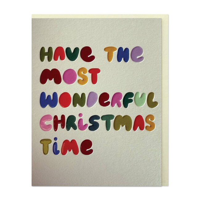 Raspberry Blossom Have the Most Wonderful Christmas Card