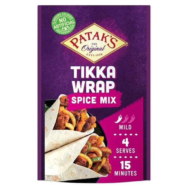 Tikka Wrap Spice Mix 25g