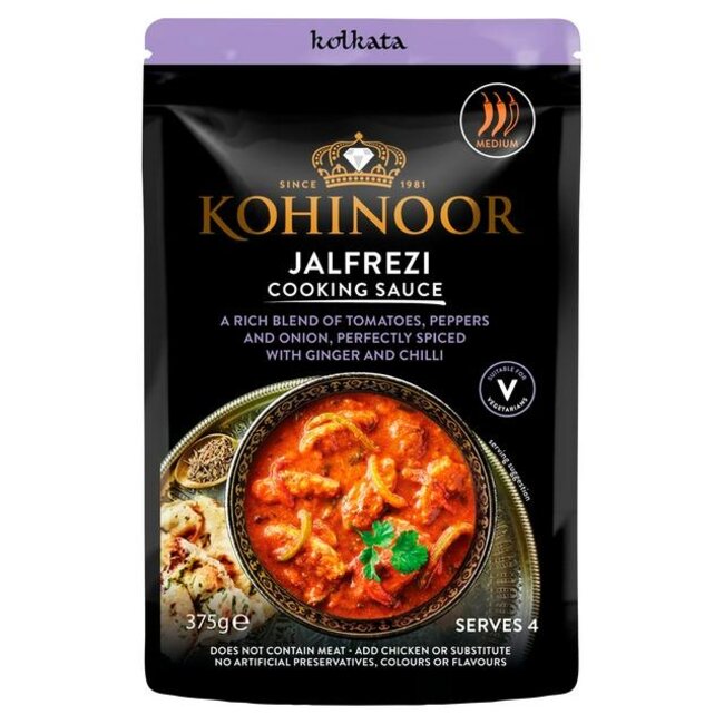 Kohinoor Calcutta Jalfrezi Cooking Sauce 375g