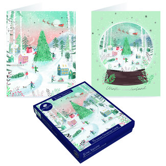 Tom Smith 20 Luxury Cards Village 20 Pack