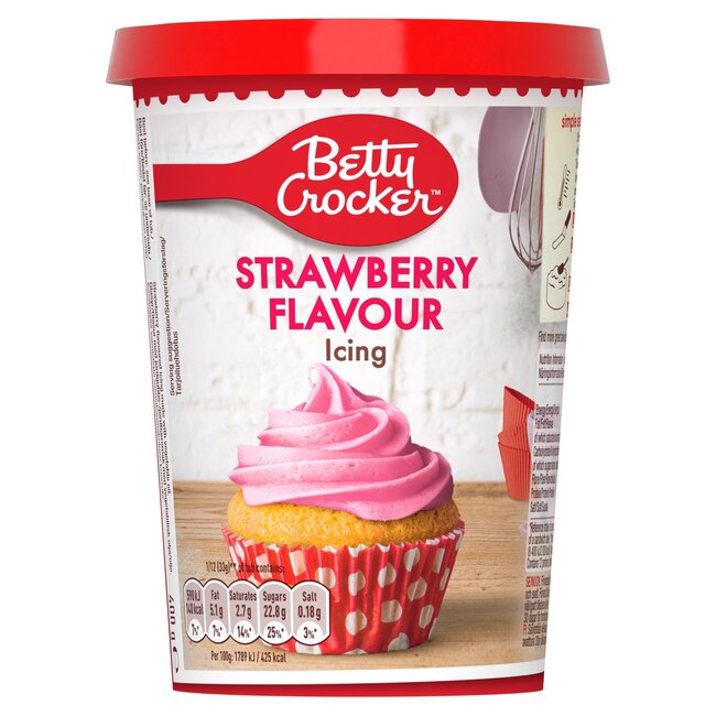 Strawberry Flavour Icing 400g