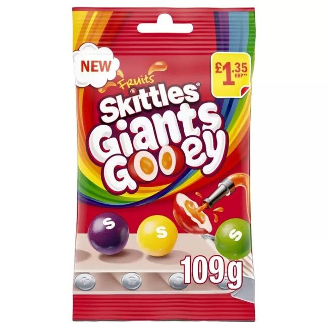 Skittles Giants Gooey 109g