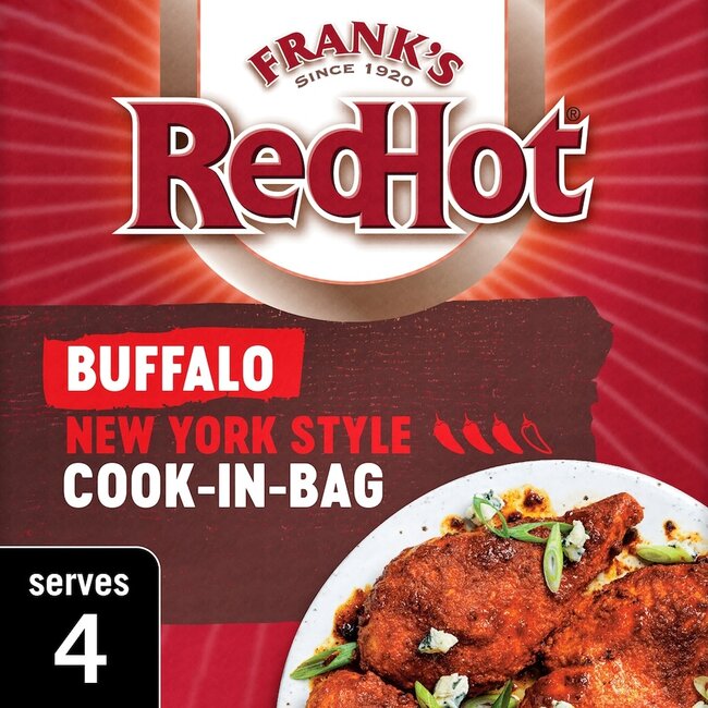 Buffalo New York Style Cook in Bag