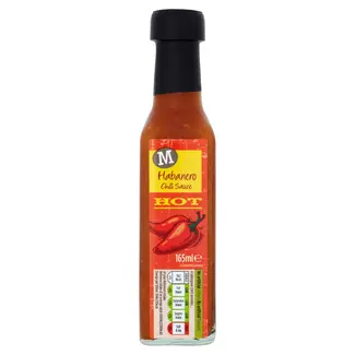 Morrisons Hot Chilli Habanero Sauce 165ml