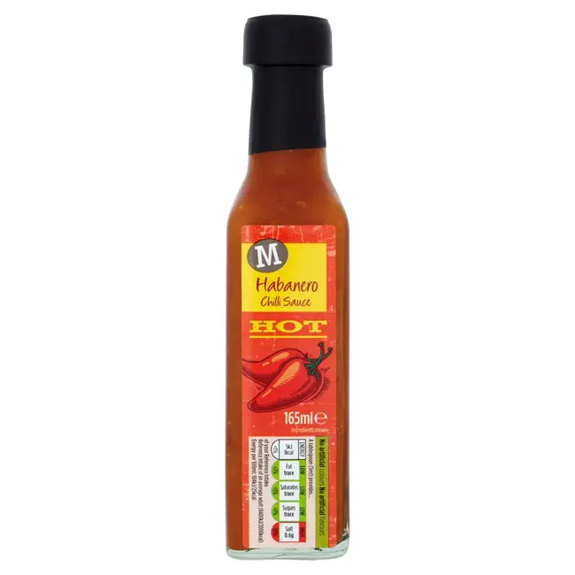 Hot Chilli Habanero Sauce 165ml