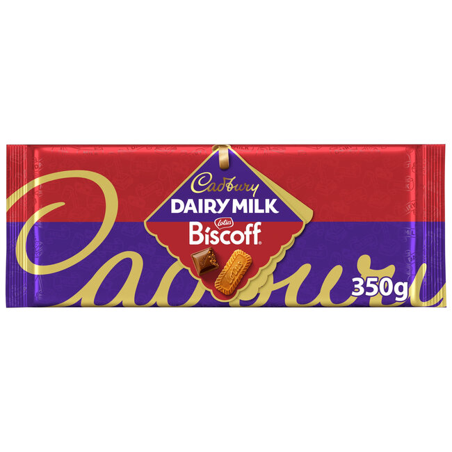 Dairy Milk Biscoff Chocolate Bar 350g