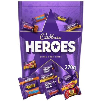 Cadburys Heroes Chocolate Pouch 270g
