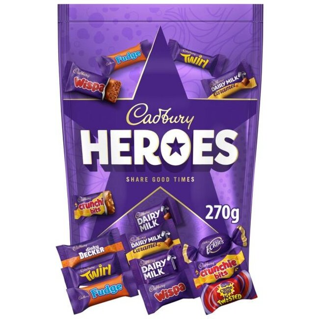 Heroes Chocolate Pouch 270g