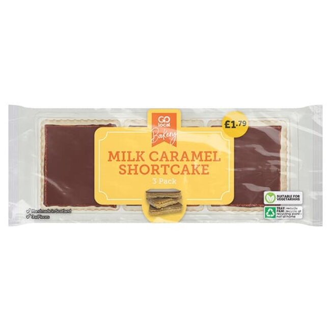 Caramel Shortcake 3pk