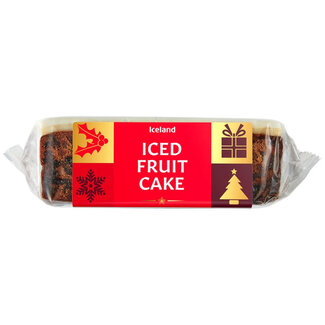 Iceland Iced Fruit Cake 400g