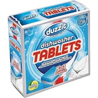 Duzzit 5 in 1 Dishwasher Tablets 12 Pack