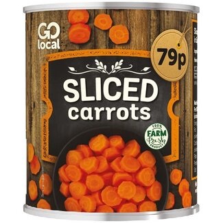 Go Local Sliced Carrots In Water 300g