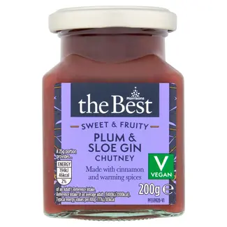 Morrisons The Best Cherry Plum & Sloe Gin Chutney 200g