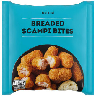Iceland Breaded Scampi Bites 190g