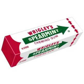 Wrigleys Spearmint Chewing Gum Sugar Free