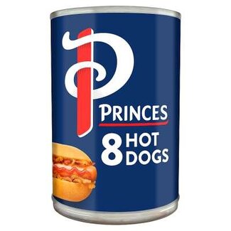 Princes Hot Dogs in Brine 8's 400g