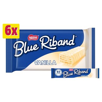 Nestle Blue Riband Vanilla 6 Pack 90g
