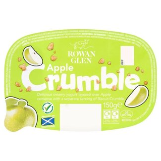 Rowan Glen Yoghurt Apple Crumble 150g