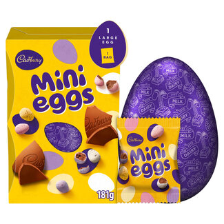 Cadburys Mini Eggs Large Easter Egg 181g