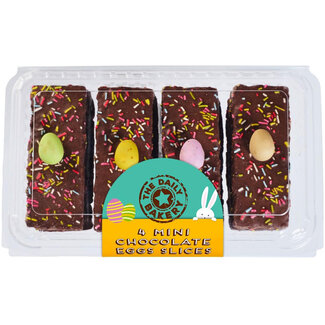 The Daily Bakery Mini Chocolate Eggs Slices 185g