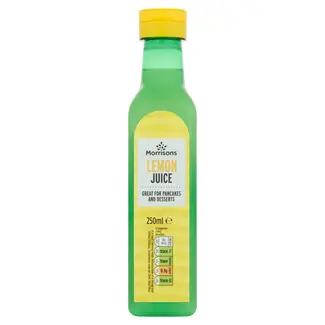 Morrisons Lemon Juice 250ml