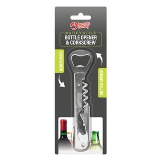 Bottle Opener & Corkscrew