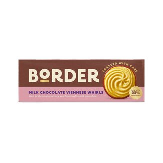Border Milk Chocolate Viennese Whirls 150g