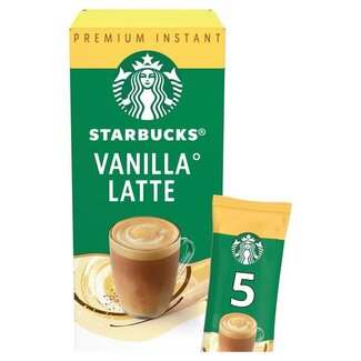 Starbucks Sachets Vanilla Latte 5pk