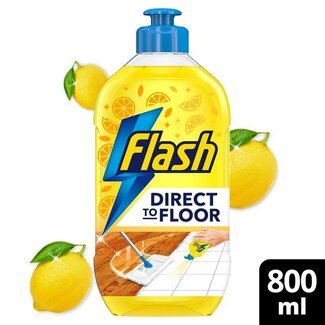 Flash Lemon Direct To Floor Cleaner 800ml