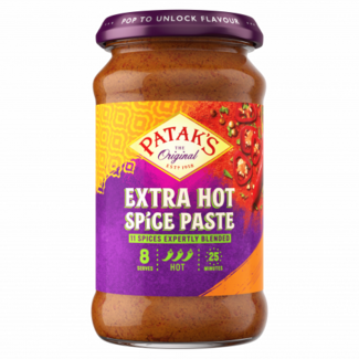 Pataks Spice Paste Extra Hot 283g