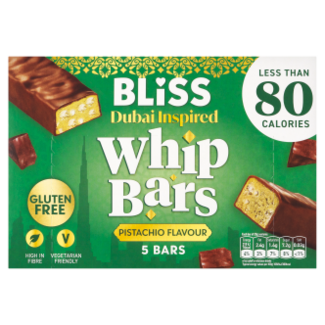 Bliss Dubai Inspired Pistachio Bars 5x25g