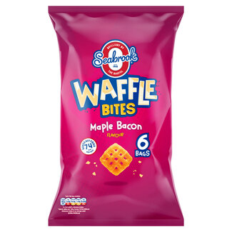 Seabrook Maple Bacon Waffle Bites 6 x 16g