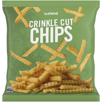 Iceland Crinkle Cut Chips 1.25kg