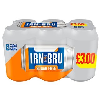 Irn Bru Sugar Free 6 pack 6x330ml