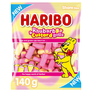 Haribo Rhubarb & Custard 140g