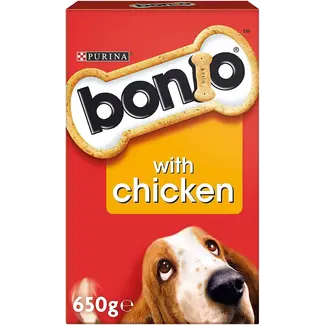 Bonio Chicken Biscuits Dog Food 650g