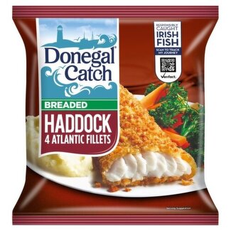 Donegal Catch 4 Breaded Haddock Fillets 400g