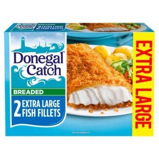 Donegal Catch 2 Breaded Fish Fillets 300g