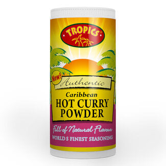 Tropics Caribbean Hot Curry Powder 100g