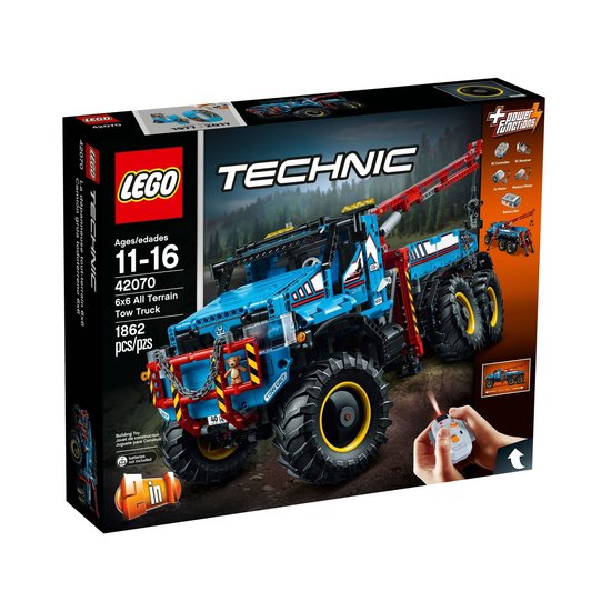 LEGO 42070 6x6 Allterrain sleepwagen