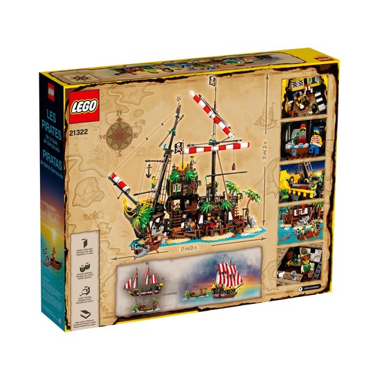 LEGO 21322 Pirates of Barracuda Bay